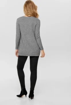 ONLY Female Strickjacke Cardigan, Farbe:Grau, Größe:M -DIDRIKSONS Verkäufe 83633b469067bcd3d8f7c286d35c207f