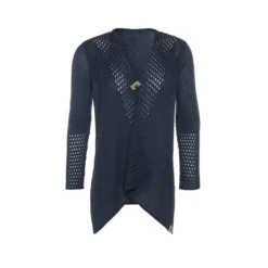 Knit Factory April Strickjacke - Denim - 40/42