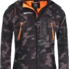 Geographical Norway Herren Softshelljacke Funktions-Outdoor-Jacke Model: G-Forrest, Farbe: Camouflage Schwarz/Orange, Größe: XXL -DIDRIKSONS Verkäufe 8503b19b8f24a5f2bc160520a9b4068a
