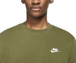 Nike M Nsw Club Crw Ft Rough Green/White L -DIDRIKSONS Verkäufe 874802ee287e5680f62fba4e66d7a3c1