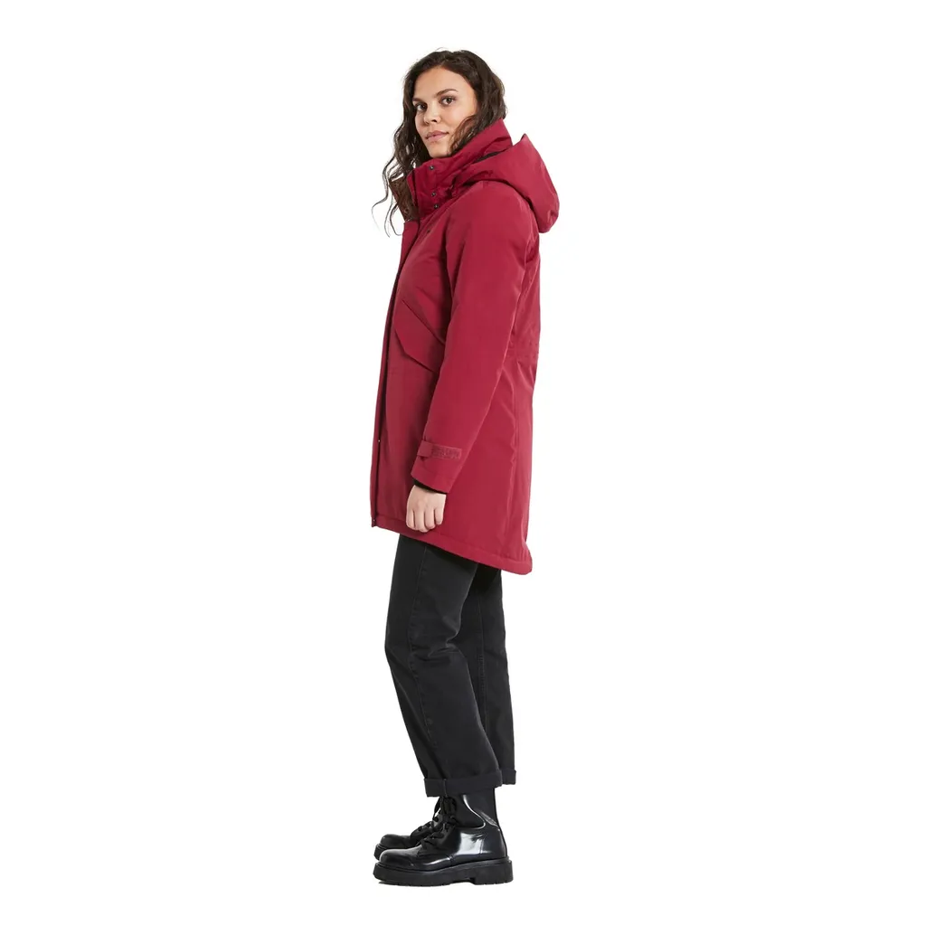 Didriksons Tanja Women's Parka 6, Größe_Bekleidung_NR:40, Didriksons_Farbe:ruby Red 7 Didriksons Tanja Women's Parka 6, Größe_Bekleidung_NR:40, Didriksons_Farbe:ruby Red – Bild 5