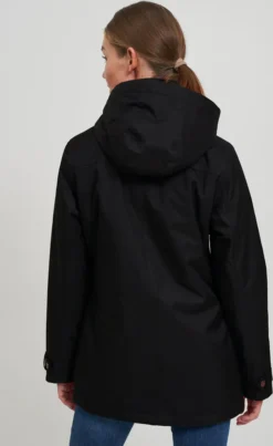 OXMO OXBrooke Damen Winterparka Parka Mantel Im Dufflecoat Stil Mit Kapuze -DIDRIKSONS Verkäufe 88e8e8d0d770b1f6d6892138153e3982