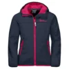 Jack Wolfskin FOURWINDS JACKET KIDS Night Blue / Pink 104 -DIDRIKSONS Verkäufe 893ba473ceb034e1db7999573872797a