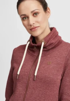 OXMO OXVicky Sweat Zip-Jacke Damen Sweatjacke Hoodie Mit Tubekragen -DIDRIKSONS Verkäufe 8c88c331d3211987ad8456395b034797