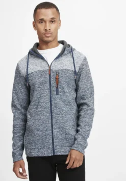 BLEND BHPinheiro Herren Fleecejacke Sweatjacke Jacke Mit Kapuze