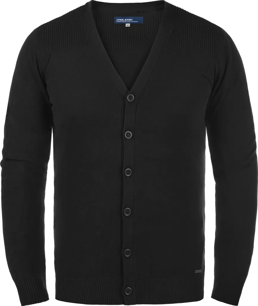 BLEND BHCaden Herren Strickjacke Cardigan Feinstrick 3 BLEND BHCaden Herren Strickjacke Cardigan Feinstrick