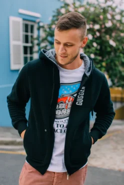 GUGGEN MOUNTAIN Herren Kapuzenjacke Kapuzenpullover Mit Fleece Hoodie Hooded Logo Sweater Sweatjacke Warmer Pullover Rei§verschluss Streetwear Langarm Kapuze Outdoor Sport Schwarz L -DIDRIKSONS Verkäufe 90ec3e673e87a158b25bc9afafeea879