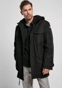 Brandit Jacke BW Parka Flag In Black-XXXL -DIDRIKSONS Verkäufe 922120ea65a257b508eeae274aca5dd9