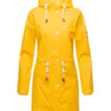 Navahoo Damen Regen Jacke Wasserdicht Parka Mantel Outdoor Tropical Storm Yellow 36 - S