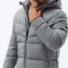 Ombre Herren Winterjacke Mit Kapuze Isoliert Jacke Herbst/ Winter Grau S-XXL C552 -DIDRIKSONS Verkäufe 98421aa99fd5bd19e111acde903d5f60