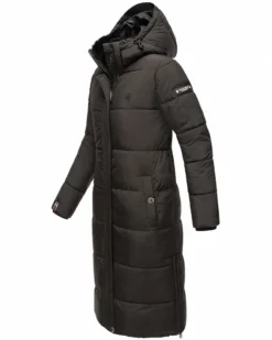 Marikoo Damen Winterjacke Parka Stepp Mantel Kunstfell Gefüttert Kapuze RELIZIAA Schwarz Gr. 44 - XXL -DIDRIKSONS Verkäufe a2494bf9cff790162dda994a2b8228c7