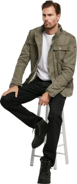 Brandit - Britannia Winter Jacket 9390-1 Olive Outdoor Winterjacke Herren Army Größe XXL -DIDRIKSONS Verkäufe a24cd646e434d84f7607b306ff4de4da