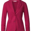 Street One QR Basic Blazer With Gath Größe 42, Farbe: 14602 Woody Rose -DIDRIKSONS Verkäufe a4d75031b58046601b30aad040aec041