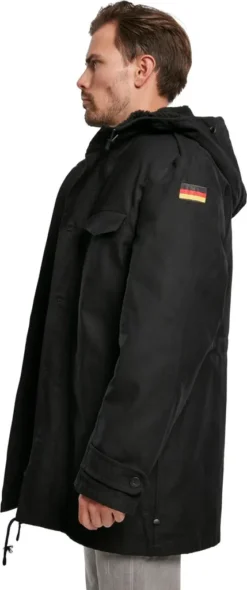 Brandit Jacke BW Parka Flag In Black-XXXL -DIDRIKSONS Verkäufe a5c42cb30331a30008114658eab3d351