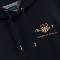 Gant Herren Medium Hoodie Archive Shield Hoodie, Größe:3XL, Farbe:Blau(433) -DIDRIKSONS Verkäufe a7b13b4ef06ed996aea3478e26e3d052