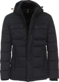 Casa Moda Outdoor Jacke, Kapuze Herren BLAU XXL