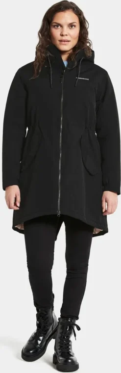 Didriksons Marta-Lisa Wns Parka Black Black 46 -DIDRIKSONS Verkäufe aa8b717493286f4845cc874e1c15f1ae
