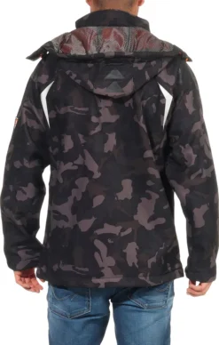 Geographical Norway Herren Softshelljacke Funktions-Outdoor-Jacke Model: G-Forrest, Farbe: Camouflage Schwarz/Orange, Größe: XXL -DIDRIKSONS Verkäufe ae391c777881562e61901a6f02be4ed0