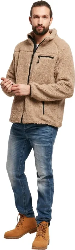 Brandit Jacke Teddyfleece Jacket In Camel-L -DIDRIKSONS Verkäufe b1622f907de18055673b83dcf08a555d