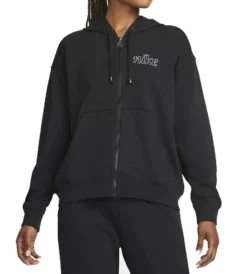 NIKE W Nk Df Gt Ft Gx Hd Fz Kapuzenjacke Damen Schwarz XL