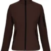 Kariban Damen Softshell-Jacke 3-Lagen Softshell Jacke K400 Braun Chocolate XXL