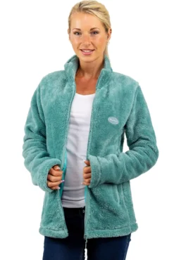 Reichstadt Damen Fleecejacke 22RSW002 Old Green S