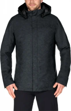 VauDe Herren Wander Freizeit Jacke Limford Jacket III Mit Primaloft Füllung Grau, Größe:M