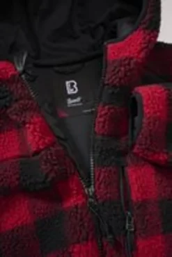 Brandit Ladies - Teddyfleece Jacke Rot / Schwarz - S -DIDRIKSONS Verkäufe bba23e2dabb21eaa3950f15f132c3df3