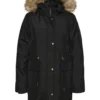 NOISY MAY Damen Langer Parka Mantel Warme Winter Jacke Blouson Mit Kapuze & Kunstfell NMMOLLY, Farben:Schwarz, Größe:XL -DIDRIKSONS Verkäufe bc15eb118f91dbc246f8a572fb597a6c