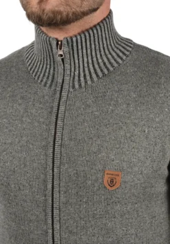 INDICODE IDAndy Herren Strickjacke Cardigan Grobstrick Pullover Mit Stehkragen Und Reißverschluss -DIDRIKSONS Verkäufe bcef8bc213398f10a31da979d6ce727a