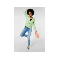 STREET ONE Cardigan, Größe:40, Farbe:14117|COMFY MINT MELANGE -DIDRIKSONS Verkäufe bd2fca77d09c3f864266c18643dfb551