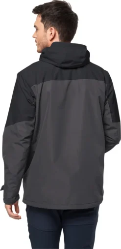 Jack Wolfskin GLAABACH 3IN1 JKT M Black M -DIDRIKSONS Verkäufe c65324f5faf91dafb828112f9e3ea149