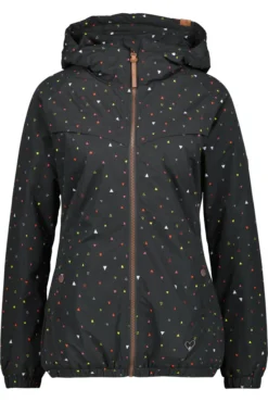 Alife And Kickin Black MambaAK B Jacket Damen Winterjacke, Gefütterte Jacke