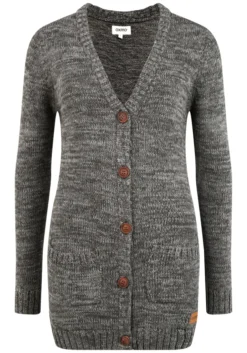 OXMO OXPhilemona Damen Lange Strickjacke Grobstrick Cardigan Longstrickjacke -DIDRIKSONS Verkäufe cb4e2b482464fa1afa2e6dfdab584d2d