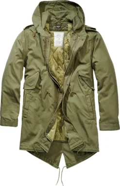 Brandit Jacke M51 US Parka In Olive-XL