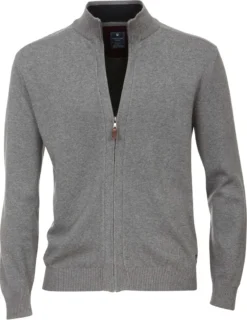 REDMOND Herren Langarm Strickjacke Mit Reißverschluss 100% Baumwolle Uni Grau Größe 3XL -DIDRIKSONS Verkäufe cdf6e79c7ea272253a4fd148be75b544