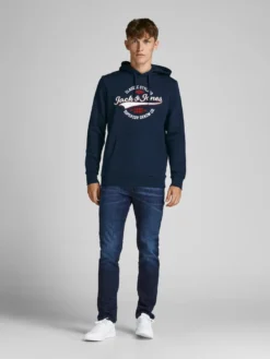 Jack & Jones Herren Sweatshirt 12189736 Navy Blazer -DIDRIKSONS Verkäufe ce9318b8443da15507048fb33c5c20b0