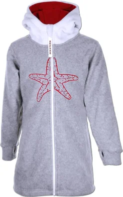 SEESTERN Kinder Kapuzen Fleecejacke Fleecemantel Fleece Sweatjacke 116-164 /2106.gy_wt_rd 158 - 164 -DIDRIKSONS Verkäufe d096aa9c6050d14640655158b1d70456