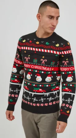 11 Project PRRuben Herren Strickpullover Weihnachtspullover