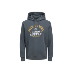 Jack & Jones Hoodie JJELOGO SWEAT HOOD 2 COL Größe XL, Farbe: 175884 Ombre Blue