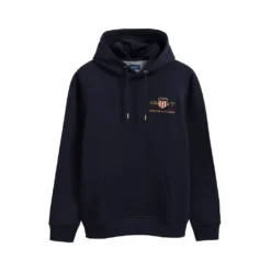 Gant Herren Medium Hoodie Archive Shield Hoodie, Größe:3XL, Farbe:Blau(433) -DIDRIKSONS Verkäufe d8ae39ea13613560092d5a9851be8dd1