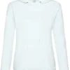 Damen Sweatshirt Mit Kapuze, 80% Baumwolle, 20% Polyester, , Kängurutasche, Doppelte Kapuze, Feminine Passform FRUIT OF THE LOOM -DIDRIKSONS Verkäufe da9112c6c64df33c1d540db39d06006e