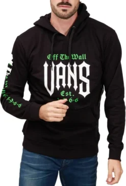VANS Sweatshirtjacken EYES IN THE DARK, Schwarz:XL