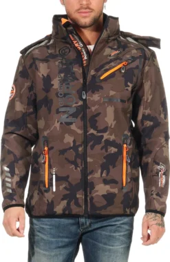 Geographical Norway Herren Softshell Übergangsjacke Model: G-River, Farbe: Camouflage Khaki/Orange, Größe L 11 Geographical Norway Herren Softshell Übergangsjacke Model: G-River, Farbe: Camouflage Khaki/Orange, Größe L -DIDRIKSONS Verkäufe e1bdb6e325fa9b8cb6d6c7af99c1ea4a