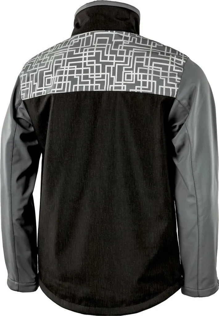 Albatros Jacke Avery Softshelljacke Schwarz/Grau-XL 4 Albatros Jacke Avery Softshelljacke Schwarz/Grau-XL – Bild 2