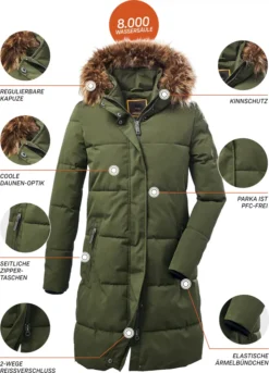 G.I.G.A. DX Steppparka GW 18 WMN QLTD PRK 00756-dunkeloliv 38 Weiblich -DIDRIKSONS Verkäufe e6006467263fe69dcb712ae44e5c4dfe
