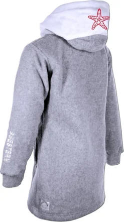 SEESTERN Kinder Kapuzen Fleecejacke Fleecemantel Fleece Sweatjacke 116-164 /2106.gy_wt_rd 158 - 164 -DIDRIKSONS Verkäufe e643a7f7812977b0d697838a00c62447