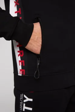 Camp David Sweatjacke Mit Logo , Größe:L, Farbe:Schwarz -DIDRIKSONS Verkäufe e6e336be8065f02c25b7cdf011706d5b