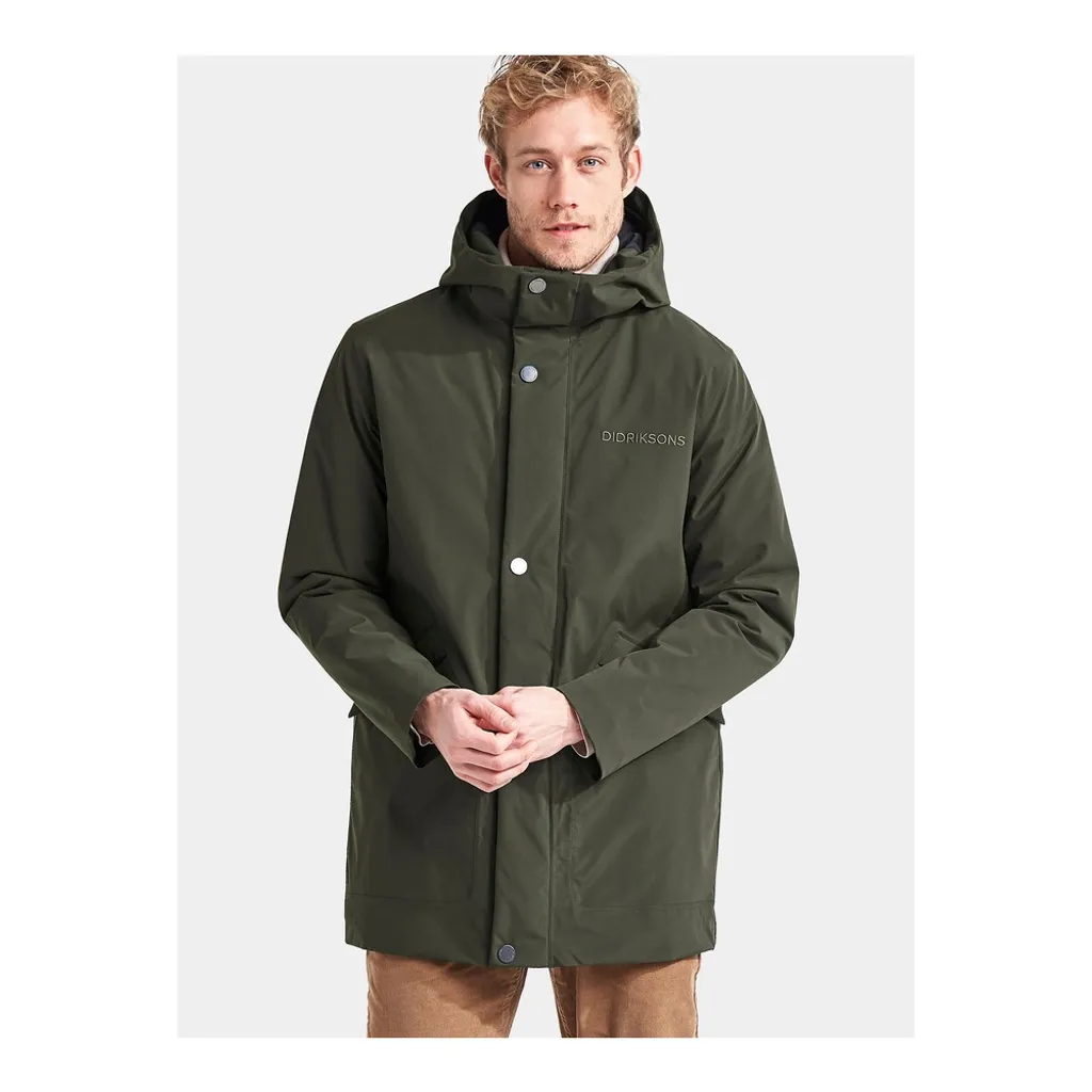 Didriksons Alvin Men's Coat, Größe_Bekleidung:L, Didriksons_Farbe:forest Green 5 Didriksons Alvin Men's Coat, Größe_Bekleidung:L, Didriksons_Farbe:forest Green – Bild 3