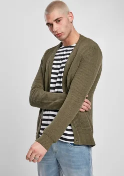Urban Classics Cardigan/Strickjacke Boxy Cardigan Olive-L -DIDRIKSONS Verkäufe e78c31c6ea5a669f7b03c8b46e46eec9